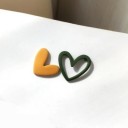 Ladies' Heart Earrings G298 3