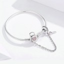 Ladies' Heart Key Bracelet 4