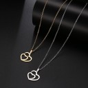 Ladies' Heart Necklace D196 5