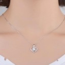 Ladies' Heart Necklace D413 6