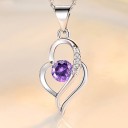 Ladies' Heart Necklace D426 2