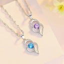 Ladies' Heart Necklace D426 8