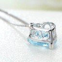 Ladies' Heart Necklace D474 3