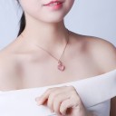 Ladies' Heart Necklace D604 6
