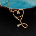Ladies' Heart Necklace G819 5