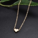 Ladies' Heart Necklace J127 2