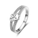 Ladies' Heart Ring D1216 2