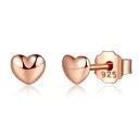 Ladies' Heart Stud Earrings G1167 1