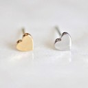 Ladies' Heart Stud Earrings G670 7
