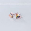 Ladies' Heart Stud Earrings R92 2