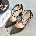 Ladies' Heeled Court Shoes J2384 8