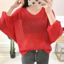 Ladies' Holey Long Sleeve Top 3