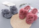 Ladies' Home Slippers with Bunny 6