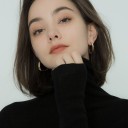 Ladies' Hoop Earrings A2666 4