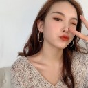 Ladies' Hoop Earrings G1049 35