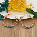 Ladies' Hoop Earrings G273 18