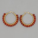 Ladies' Hoop Earrings G507 3