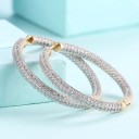 Ladies' Hoop Earrings G989 4