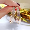 Ladies' Hoop Earrings R81 3