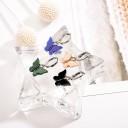 Ladies' Hoop Earrings with Butterfly C1097 42