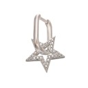 Ladies' Hoop Earrings with Pendant 28