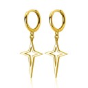 Ladies' Hoop Earrings with Pendant A1698 29