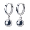 Ladies' Hoop Earrings with Pendant A1698 18