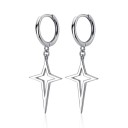 Ladies' Hoop Earrings with Pendant A1698 22