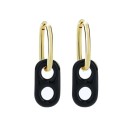 Ladies' Hoop Earrings with Pendant G1385 18