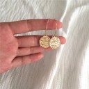 Ladies' Hoop Earrings with Pendant G148 6