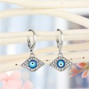 Ladies' Hoop Earrings with Pendant G193 2