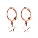 Ladies' Hoop Earrings with Pendant R30 27