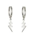 Ladies' Hoop Earrings with Pendant R35 5