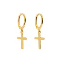 Ladies' Hoop Earrings with Pendants 40