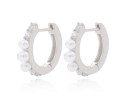 Ladies' Hoop Earrings with Stones R25 20