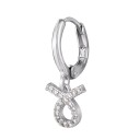 Ladies' Hoop Earrings with Zodiac Sign 3