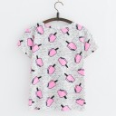 Ladies' Ice Cream T-Shirt J1799 4