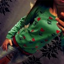 Ladies' Jumper with Owls 6