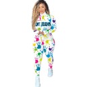 Ladies' Jumpsuit with Hand Motif 1