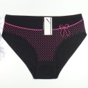 Ladies' Knickers with Bow Print - 6 Pack 6