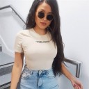 Ladies' Knitted Bodysuit with Short Sleeves B768 3