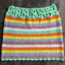 Ladies' Knitted Mini Skirt P911 2