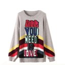 Ladies' Knitted Sweater A2183 2