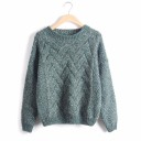 Ladies' Knitted Sweater J2859 5