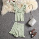 Ladies' Knitted Top and Shorts B1200 3