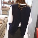 Ladies' Knitted Vest P1777 3