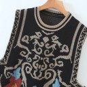 Ladies' Knitted Waistcoat P1442 5