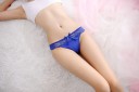 Ladies' Lace Brazilian Knickers with Bow A698 6