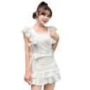 Ladies' Lace Top and Skirt B1165 2