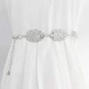 Ladies' Leaf Chain Belt 7